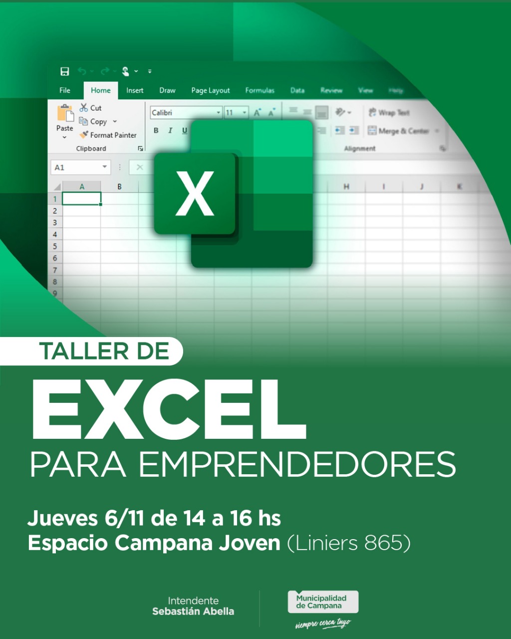 Abierta la inscripción para curso gratuito de Excel dirigido a emprendedores