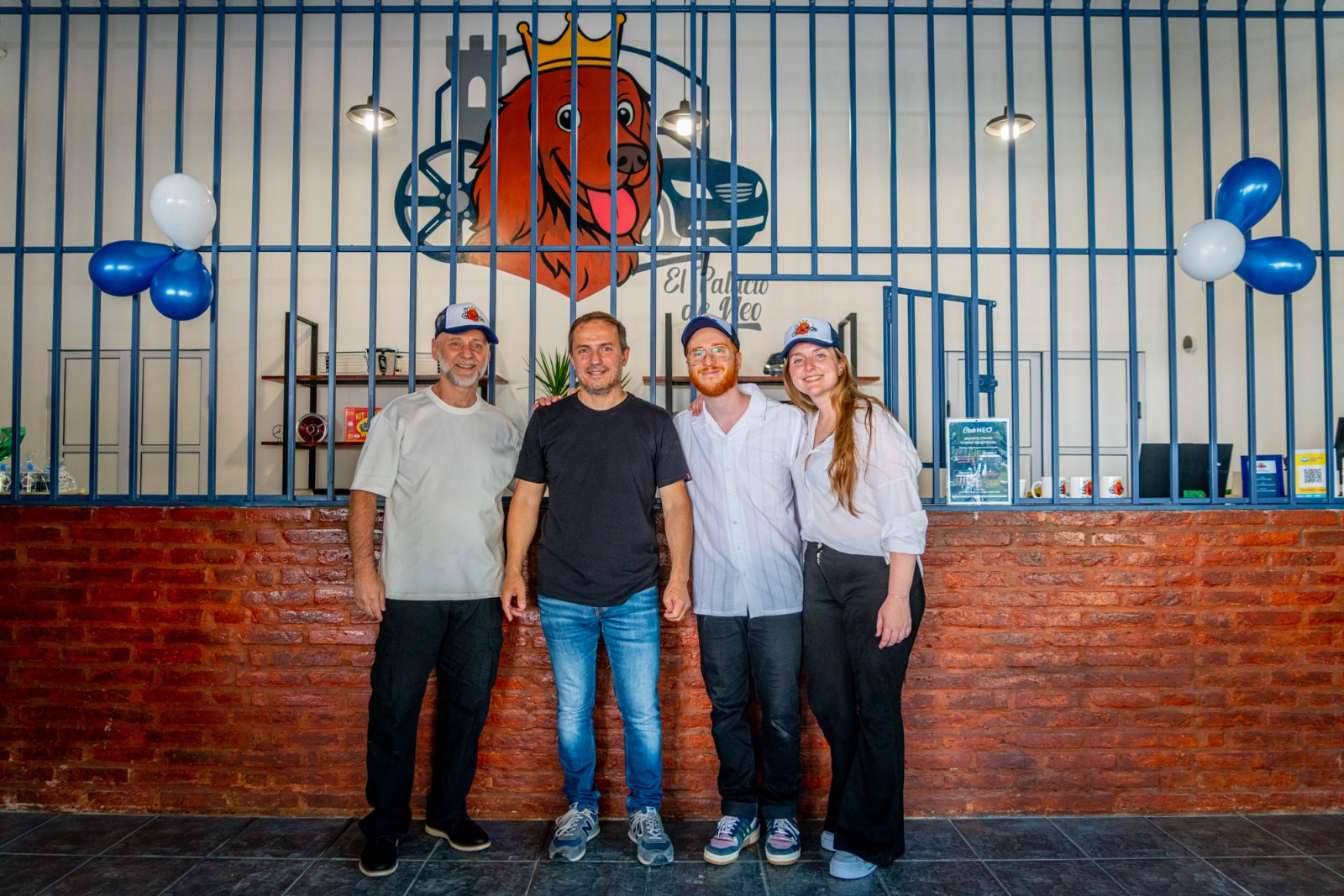 Abella estuvo presente en la inauguración de 