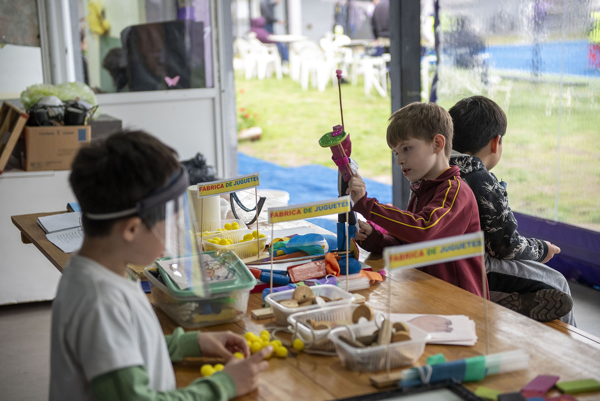 El Taller de Fábrica de Juguetes y TICC se está llevando a cabo con gran dosis de inventiva e imaginación