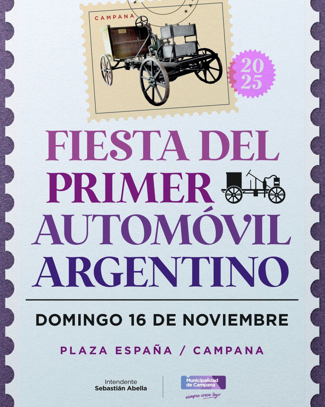 Fiesta del Primer Automóvil: Campana se prepara para su celebración histórica