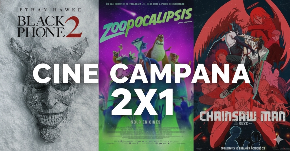 Un Fin de Semana de Película en Campana: Cartelera Especial y Promoción 2x1