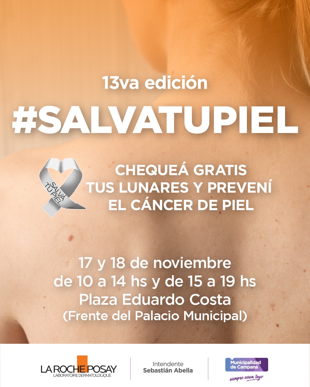Regresa a Campana la campaña Salva Tu Piel, impulsada por La Roche-Posay