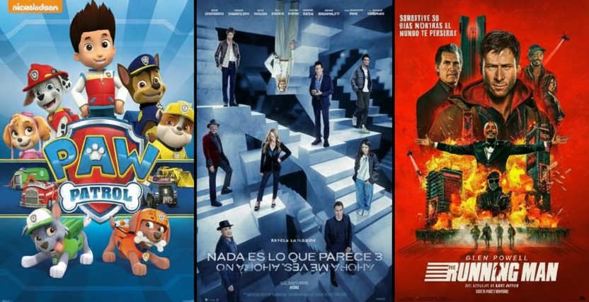 Triple cartelera en Campana: el cine ofrece magia, acción y diversión familiar