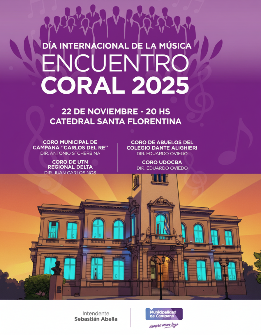 Encuentro Coral celebra el día de la música en La catedral