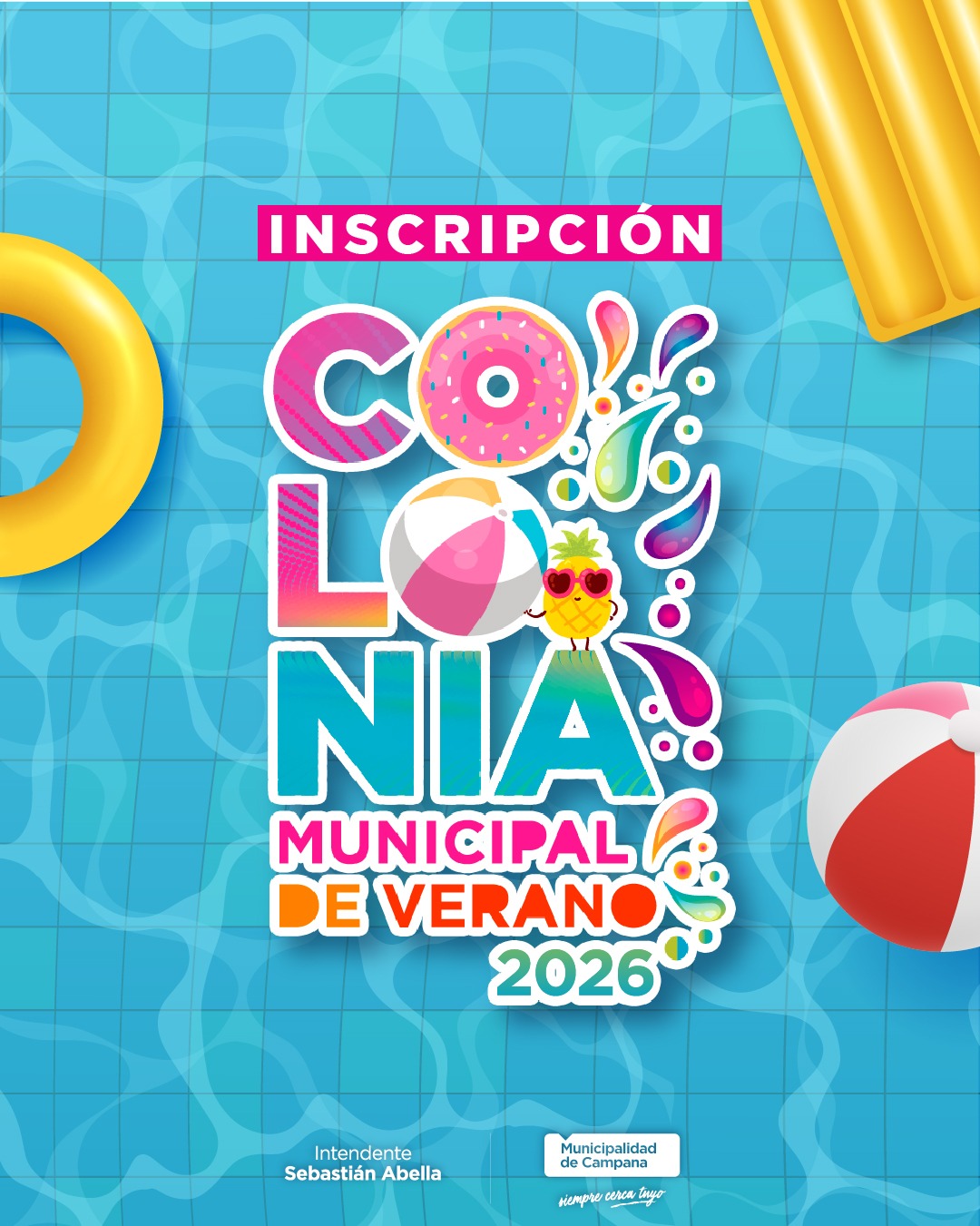Anotate ya! la inscripción para la Colonia de Verano cierra este viernes 5